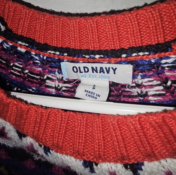 Old Navy Multi-colored Womens Sweater Small - Picture 3 of 4